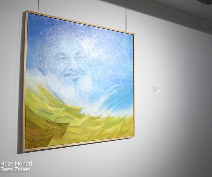 آیین گشایش نمایشگاه نقاشی و تصویرسازی «ققنوس قدس»