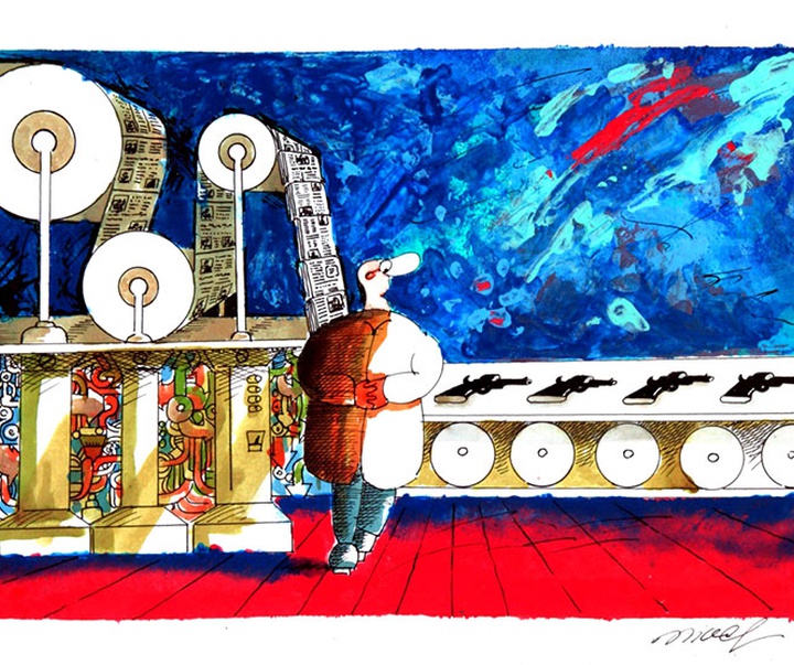 گالری کارتون‌های ولیکوویچ میودراگ از صربستان