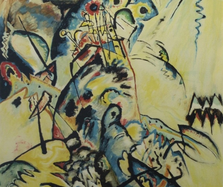 گالری آثار نقاشی واسیلی کاندینسکی از روسیه