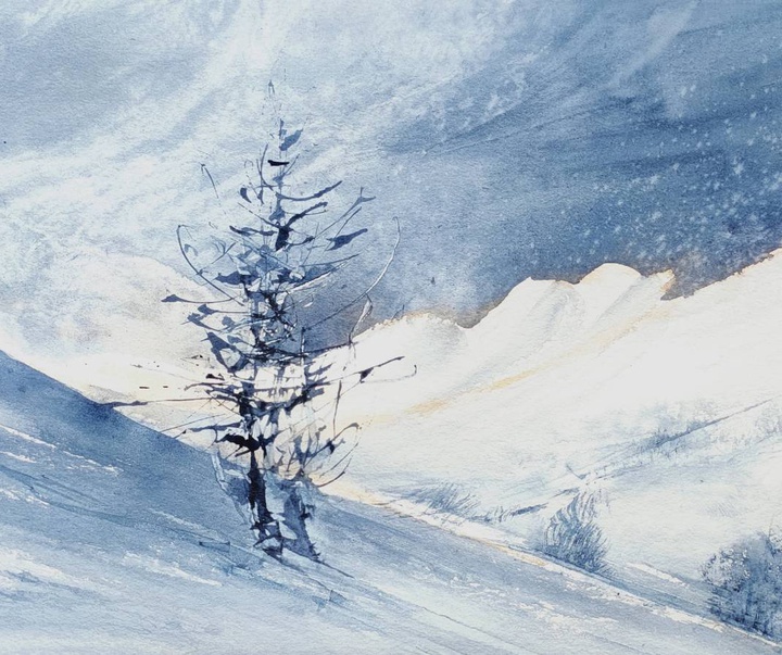 گالری نقاشی های آبرنگ آلن گگوت از فرانسه