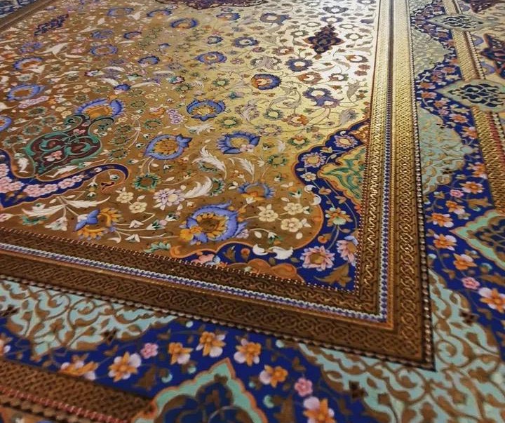 گالری آثار تذهیب محسن آقامیری از ایران