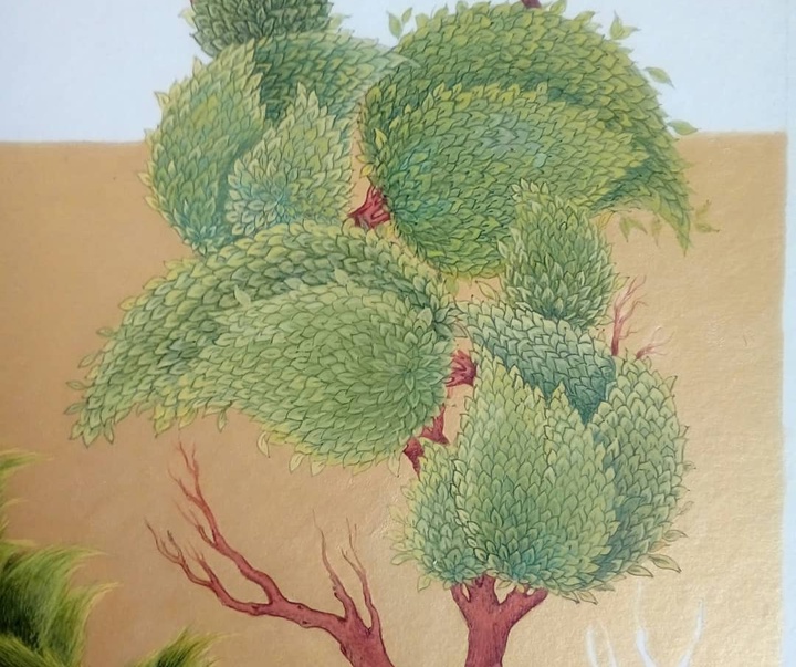گالری آثار نگارگری شیدا گرایلی از ایران