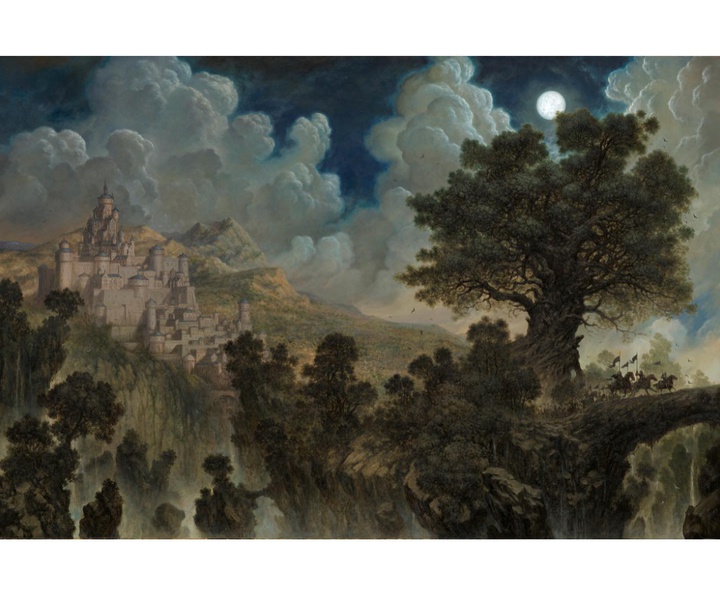 گالری آثار نقاشی ژولین دلوال از فرانسه