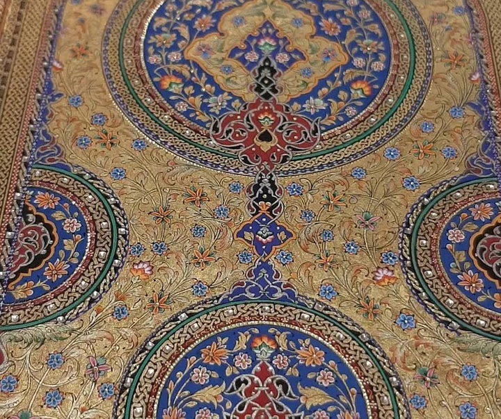 گالری آثار تذهیب محسن آقامیری از ایران