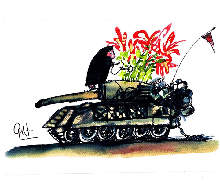 گالری آثار کارتون کریستوبال رینوسو از آرژانتین