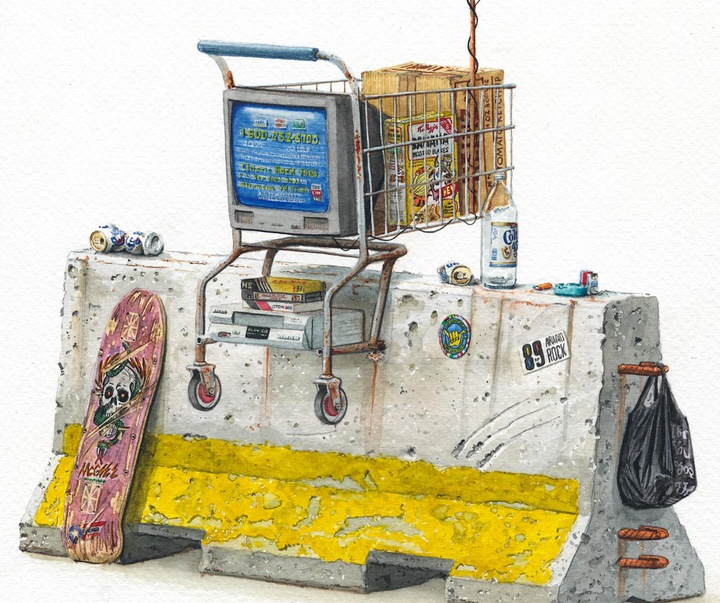 گالری آثار نقاشی آلوارو نادئو از برزیل