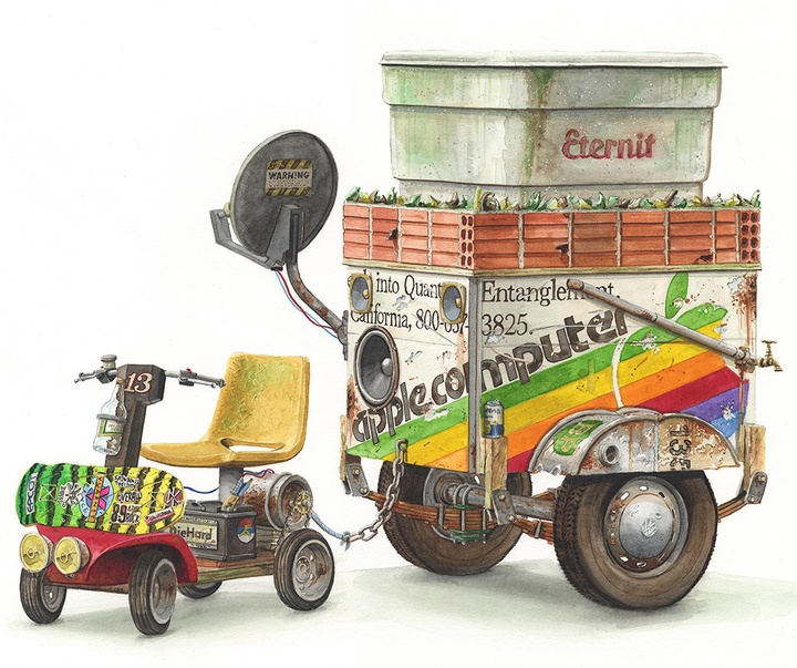 گالری آثار نقاشی آلوارو نادئو از برزیل