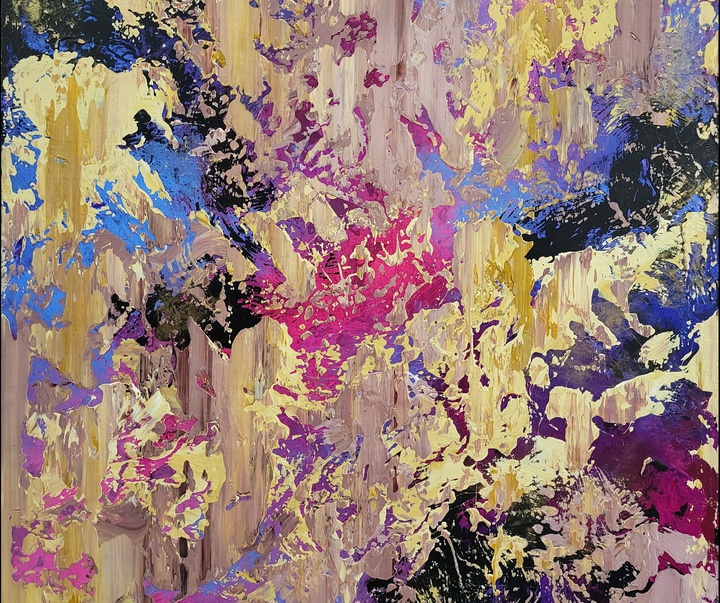 گالری آثار نقاشی انتزاعی الکس سنچنکو از بریتانیا