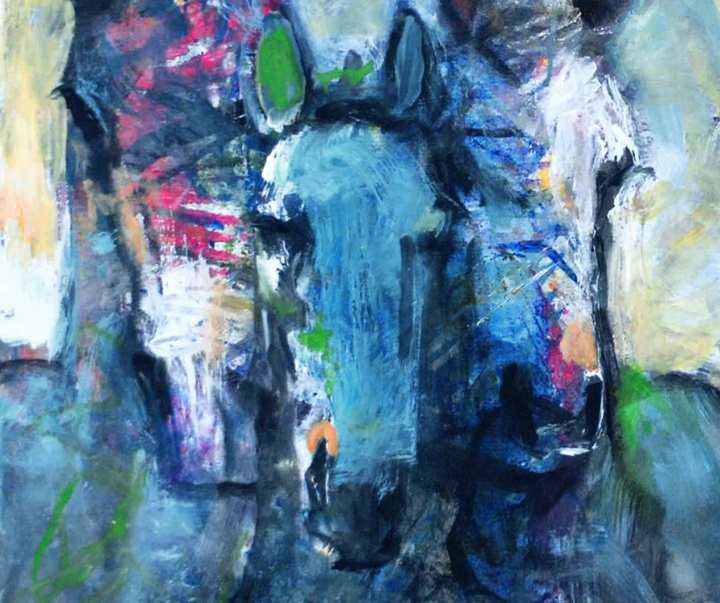 گالری آثار نقاشی رنگ روغن سوزان ایستون از آمریکا