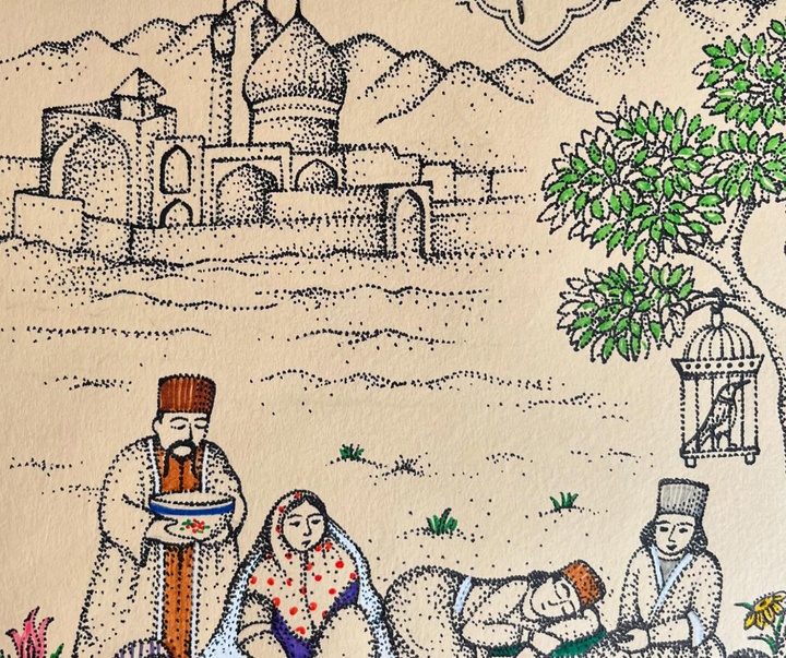 گالری تصویرسازی های شادی هاشمی از ایران