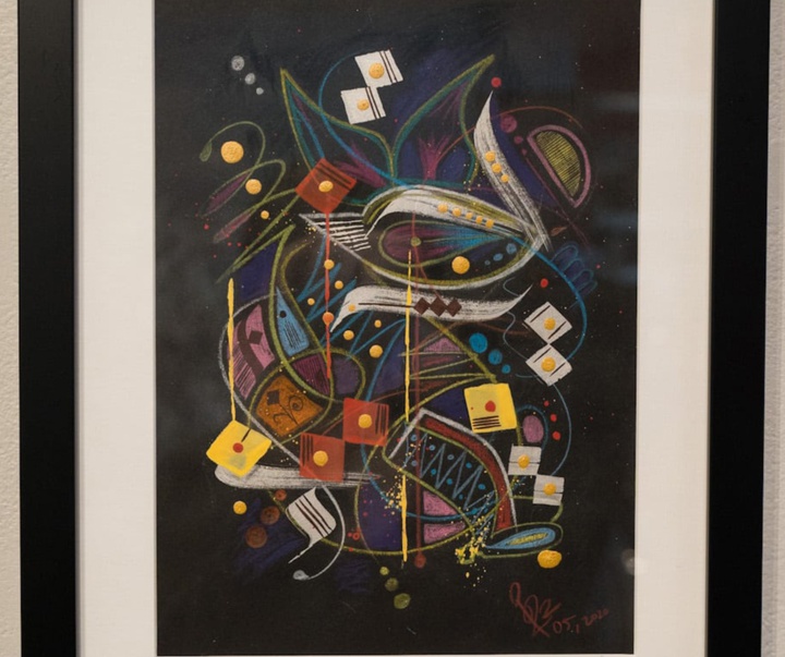 گالری آثار کالیگرافی محمد زمان از آمریکا