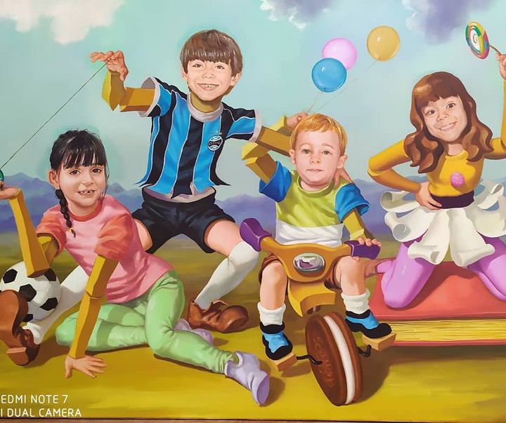 گالری آثار تصویرسازی برگ اولیویرا از برزیل