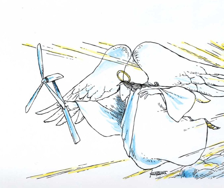 گالری آثار کارتون میخاییل کونوریس از یونان