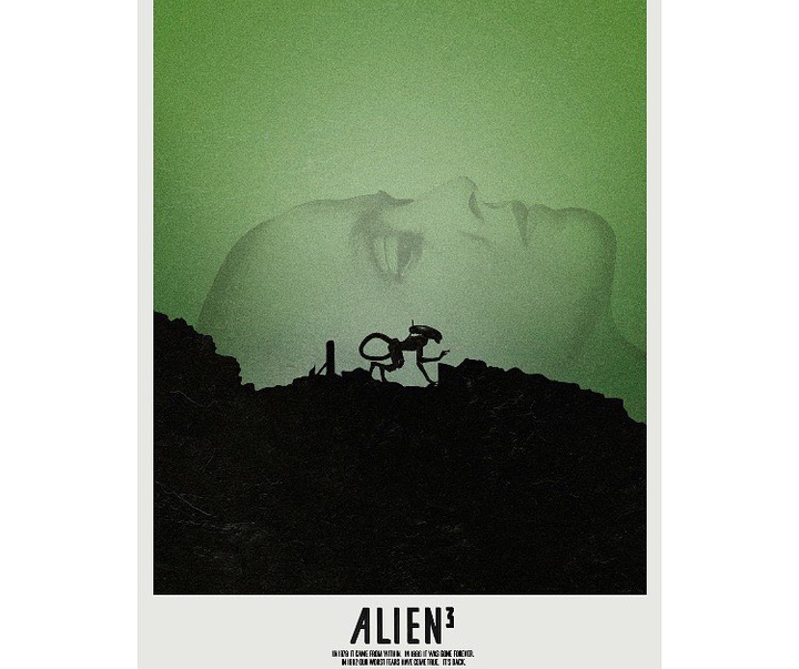 گالری پوسترهای مینیمال سینمایی آیلین اشتاین باخ از آلمان