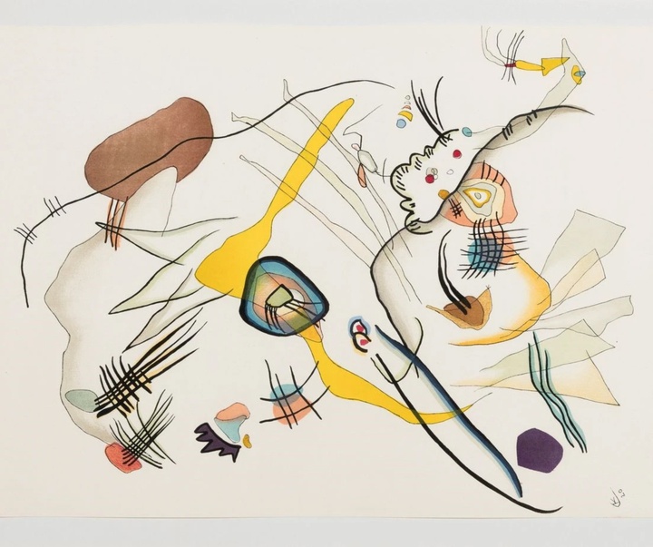 گالری آثار نقاشی واسیلی کاندینسکی از روسیه