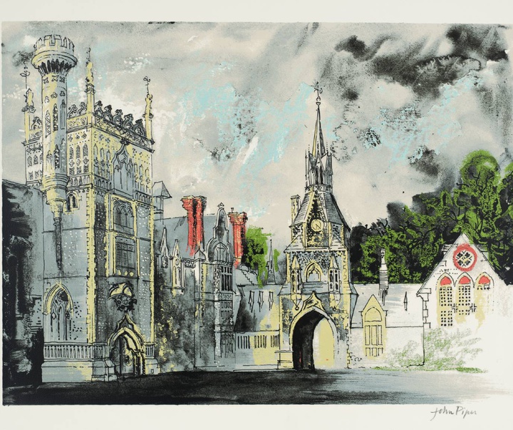 گالری آثار نقاشی و چاپ جان پایپر از انگلستان