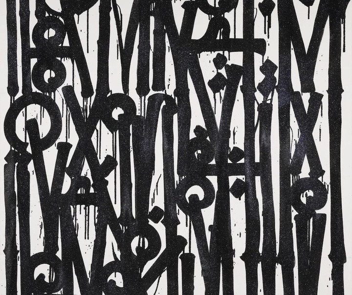 گالری آثار خوشنویسی مارکیس لوئیس (RETNA) از آمریکا