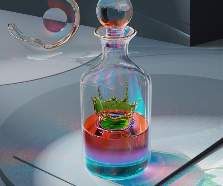 گالری آثار گرافیک سه بعدی خوزه کارلوس از کاستاریکا