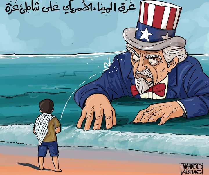 گالری آثار کارتون محمود عباس از فلسطین