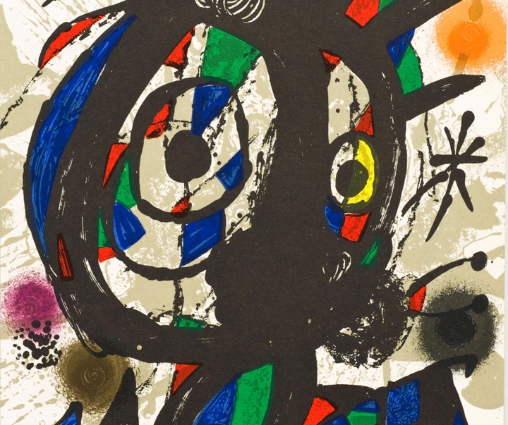 گالری آثار نقاشی خوان میرو از اسپانیا