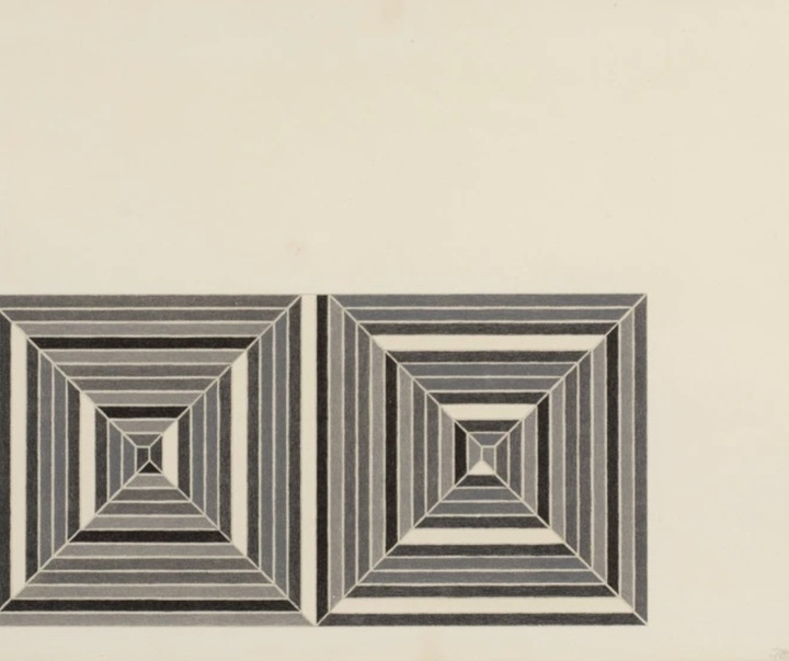 گالری آثار گرافیک فرانک استلا از آمریکا
