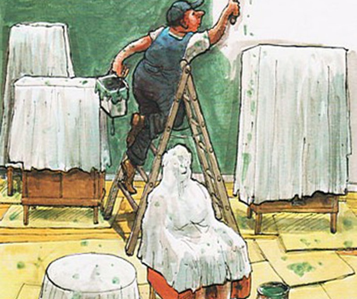 نمایشگاه کارتون های لوک ورنیمن از بلژیک