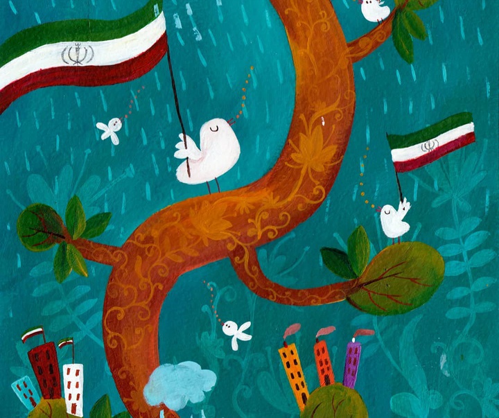 گالری آثار تصویر سازی طاهره شمسی