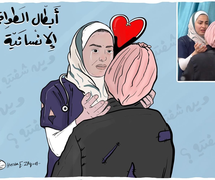 گالری آثار تصویرسازی حسین زقوت از فلسطین