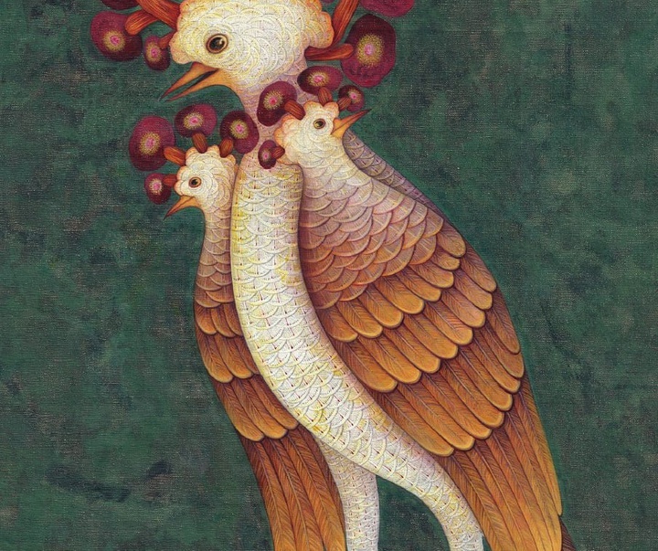 گالری آثار نقاشی مریم لامعی هروانی از ایران