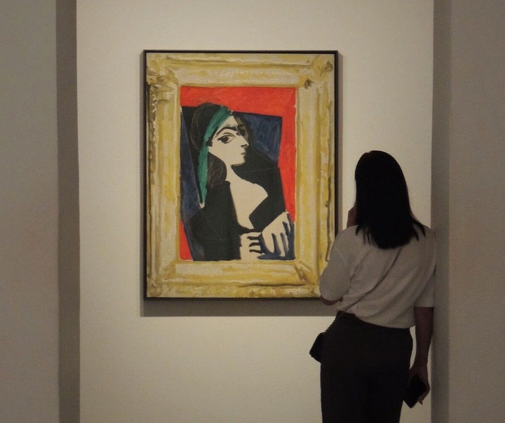 portrait of jacqueline picasso museum barcelona