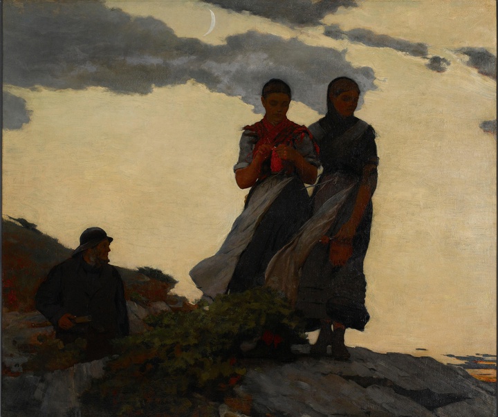 winslow homer   early evening