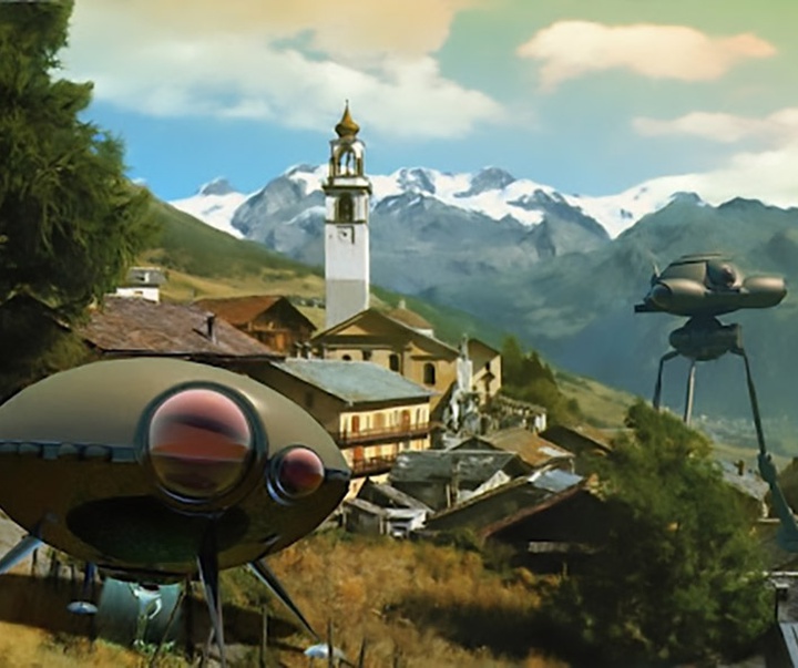 گالری تصویرسازی‌های فرانکو برامبیلا از ایتالیا