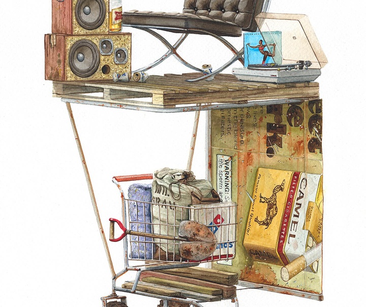 گالری آثار نقاشی آلوارو نادئو از برزیل