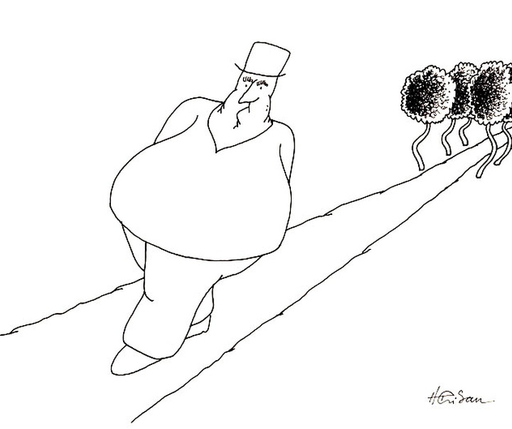 گالری آثار کارتون هوریا کریسان از رومانی