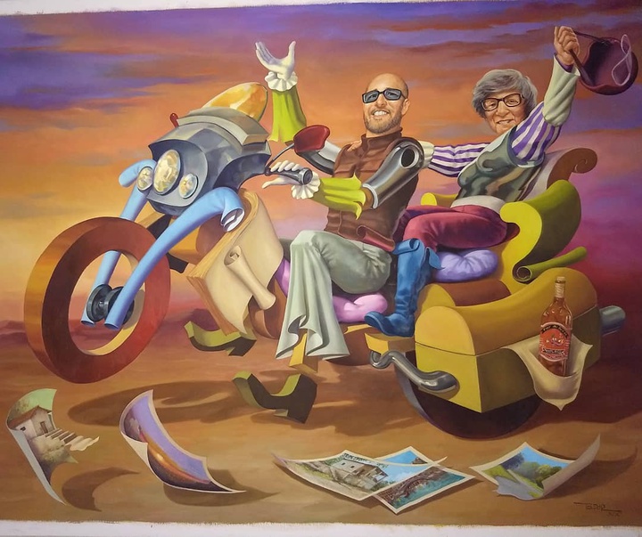 گالری آثار تصویرسازی برگ اولیویرا از برزیل