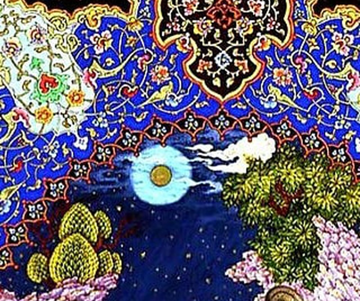گالری آثار گل و مرغ و نگارگری سلینا پوریا از ایران