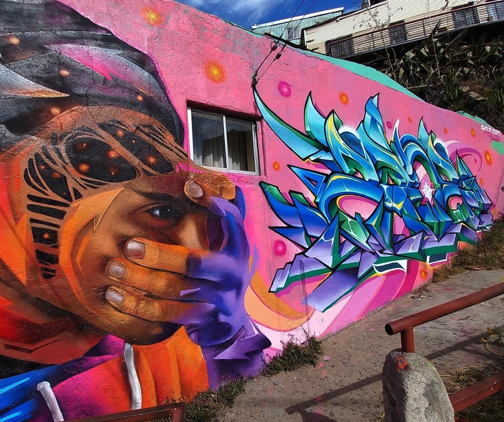 گالری آثار هنر خیابانی کوین گالاسی از شیلی