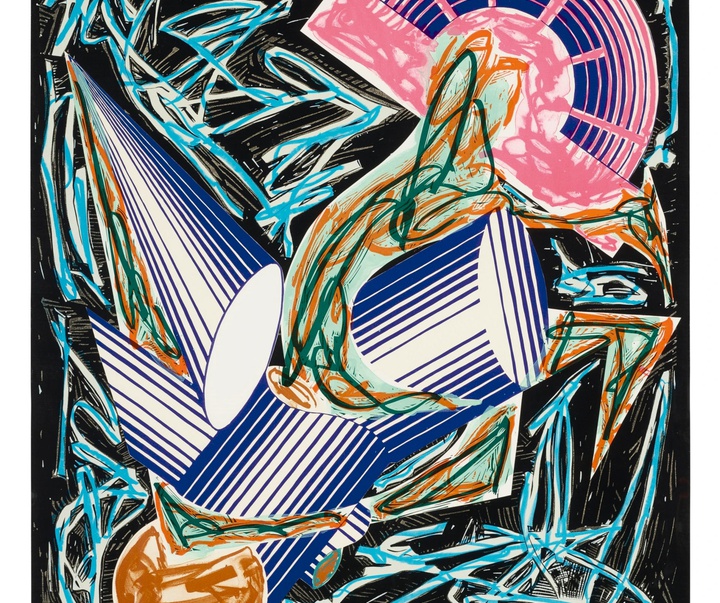 گالری آثار گرافیک فرانک استلا از آمریکا