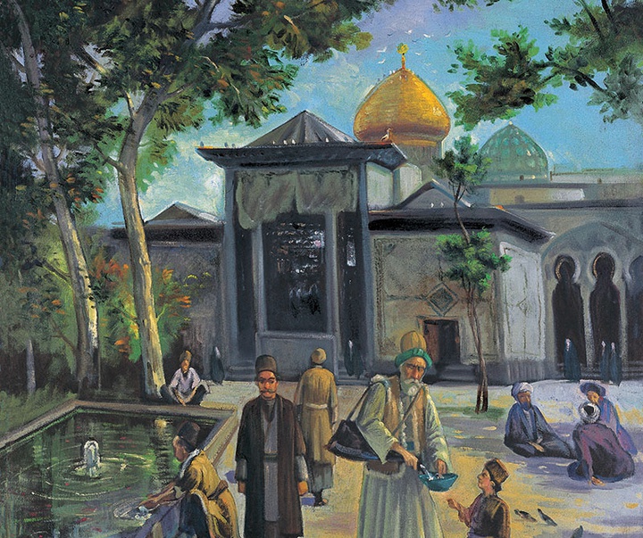 گالری آثار نقاشی کاظم چلیپا بخش دوم