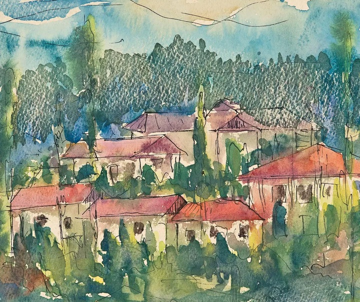 گالری نقاشی های حسین محجوبی از ایران