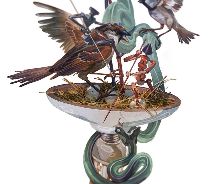 گالری تصویرسازی‌های رائل لیرا از برزیل