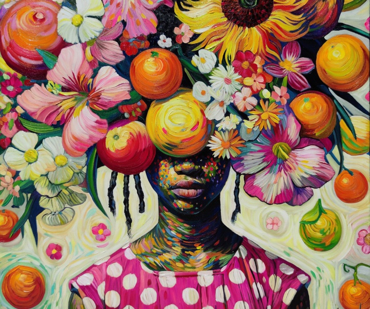 گالری آثار نقاشی انجی رایت از بریتانیا