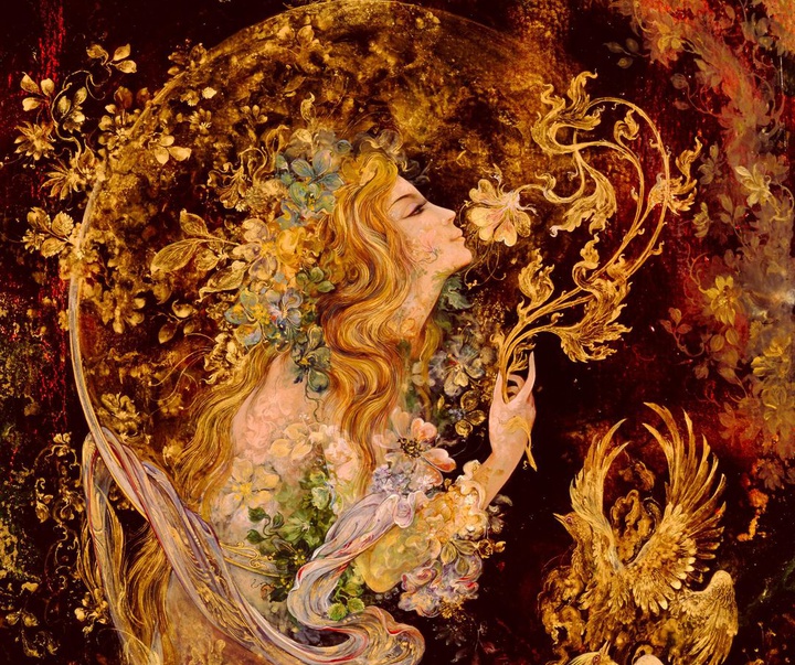 گالری آثار نگارگری محمود فرشچیان