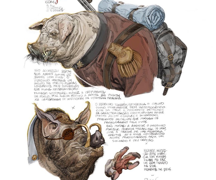 گالری تصویرسازی‌های رائل لیرا از برزیل