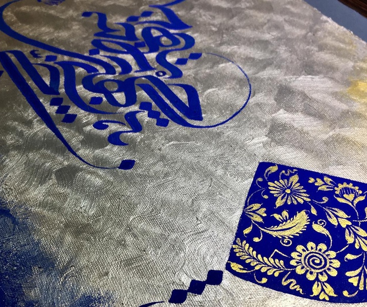 گالری آثار گل و مرغ و تذهیب آرمین رهبر از ایران