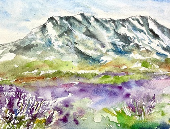 گالری نقاشی های آبرنگ والری مافریکا از فرانسه