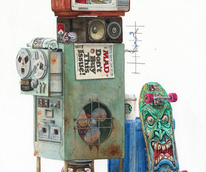 گالری آثار نقاشی آلوارو نادئو از برزیل