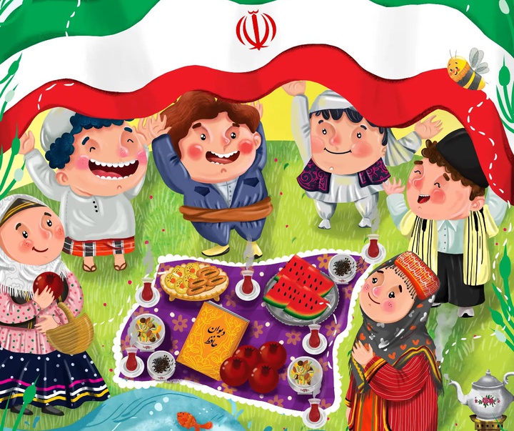 گالری تصویرسازی های سعیده تلخابی از ایران