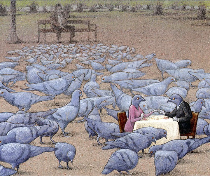 گالری آثار کارتون پاول کوچینسکی از لهستان