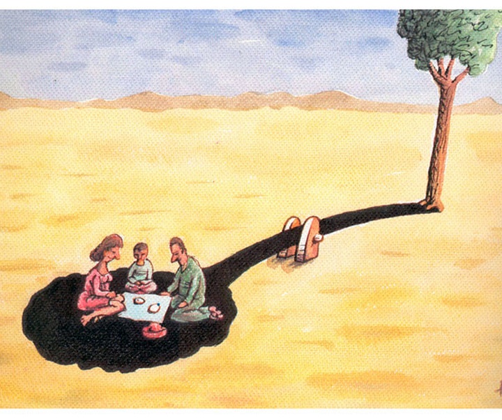 گالری آثار کارتون جولیان پنا پای از رومانی